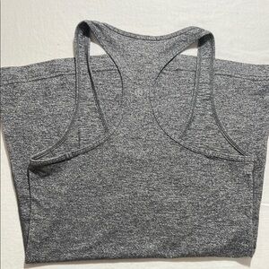 lululemon athletica Gray Racerback Tank Top